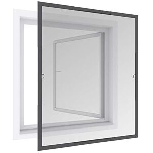 Windhager Insectenwerend telescopisch vliegenhorraam Flexi Fit, raam met stretchframe, telescopisch raam zonder zagen, bouwpakket 130 x 150 cm, antraciet, 04306 Windhager Insectenwerend telescopisch vliegenhorraam Flexi Fit, raam met stretchframe, telescopisch raam zonder zagen, bouwpakket 130 x 150 cm, antraciet, 04306