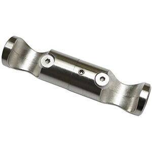 GARDINIA Adapter voor gordijnstangen - Verbindingsstuk - Zilverkleurig GARDINIA Adapter voor gordijnstangen - Verbindingsstuk - Zilverkleurig