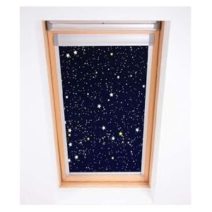 Bloc Blinds Bloc jaloezieën Skylight verduisterend, polyester, marine, M06 Bloc Blinds Bloc jaloezieën Skylight verduisterend, polyester, marine, M06