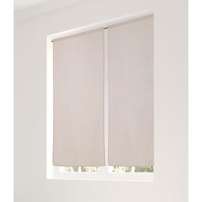 Linder Gordijn voor 1 paar beglazing, stangdoorvoer, gebroken wit, 60 x 140 cm, 100% polyester, Oeko TEX gecertificeerd, geweven en geverfd in Frankrijk, collectie Etamine Frosted Linder Gordijn voor 1 paar beglazing, stangdoorvoer, gebroken wit, 60 x 140 cm, 100% polyester, Oeko TEX gecertificeerd, geweven en geverfd in Frankrijk, collectie Etamine Frosted
