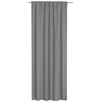 Elbersdrucke Gordijn met verborgen lussen, FD Sundown 07, grijs, verduisterend, 255 x 140 cm, gordijn voor woonkamer, slaapkamer, hal 198725 Elbersdrucke Gordijn met verborgen lussen, FD Sundown 07, grijs, verduisterend, 255 x 140 cm, gordijn voor woonkamer, slaapkamer, hal 198725