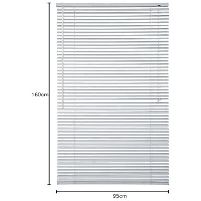 Sekey Klemmfix-jaloezie voor ramen, vrijhangend, 25 mm aluminium lamellen, met boren, inclusief montagemateriaal, aluminium jaloezie, zonder boren, 95 x 160 cm, zilver Sekey Klemmfix-jaloezie voor ramen, vrijhangend, 25 mm aluminium lamellen, met boren, inclusief montagemateriaal, aluminium jaloezie, zonder boren, 95 x 160 cm, zilver