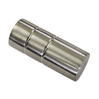 GARDINIA Eindstuk Cilinder - 2 stuks - voor Ø 19 mm gordijnstangen GARDINIA Eindstuk Cilinder - 2 stuks - voor Ø 19 mm gordijnstangen
