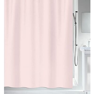 MSV Douchegordijn, polyester, 180 x 200 cm, roze MSV Douchegordijn, polyester, 180 x 200 cm, roze