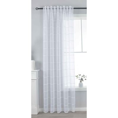 Gardinenbox Valencia, 2023410, gordijn (h x b) 245 x 145 cm, naturel klassiek, multiband ophanging, scherli, transparant, linnenlook Gardinenbox Valencia, 2023410, gordijn (h x b) 245 x 145 cm, naturel klassiek, multiband ophanging, scherli, transparant, linnenlook
