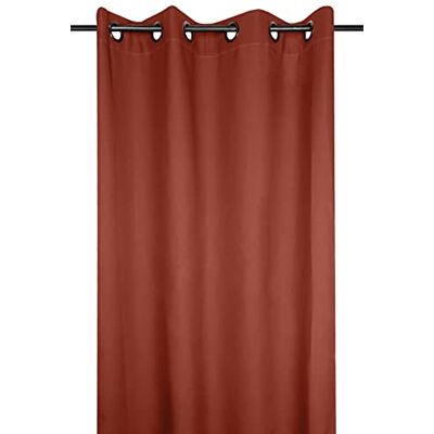 Stof Lovely Casa Gordijn, model Nelson, terracotta, 135 x 240 cm, 100% polyester Stof Lovely Casa Gordijn, model Nelson, terracotta, 135 x 240 cm, 100% polyester