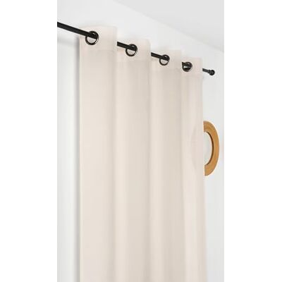 Linder Gordijn, zonder vuur, M1, 145 x 240 cm, ivoorkleurig Linder Gordijn, zonder vuur, M1, 145 x 240 cm, ivoorkleurig