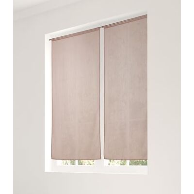 Linder Gordijn, paar beglazingen, stangdoorvoer, lichttaupe, 60 x 140 cm, 100% polyester, Oeko TEX gecertificeerd, geweven en geverfd in Frankrijk, collectie Etamine Frosted Linder Gordijn, paar beglazingen, stangdoorvoer, lichttaupe, 60 x 140 cm, 100% polyester, Oeko TEX gecertificeerd, geweven en geverfd in Frankrijk, collectie Etamine Frosted