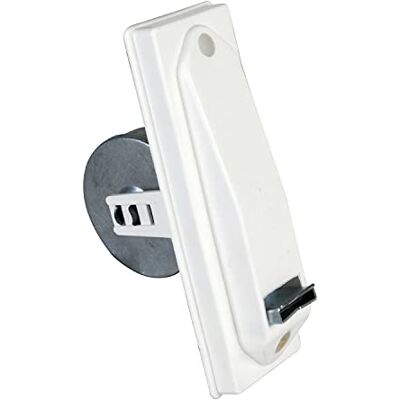 Amig Compacte, inbouwbare metalen rolluikoproller met witte kunststof voorkant, eenvoudig en tijdloos design Afmetingen: 6 x 16,5 x 10 cm Amig Compacte, inbouwbare metalen rolluikoproller met witte kunststof voorkant, eenvoudig en tijdloos design Afmetingen: 6 x 16,5 x 10 cm