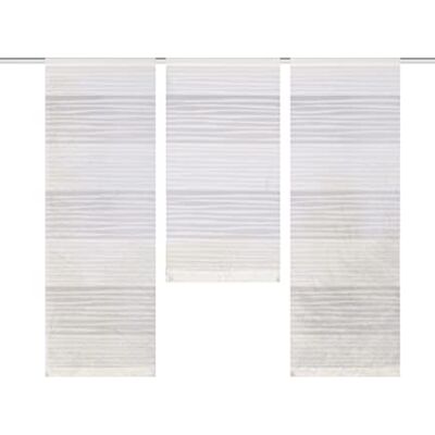 HOME WOHNIDEEN Gabi kleine vensterset, semi-transparante stof, kleur: wit, afmetingen: 80 x 30 cm HOME WOHNIDEEN Gabi kleine vensterset, semi-transparante stof, kleur: wit, afmetingen: 80 x 30 cm