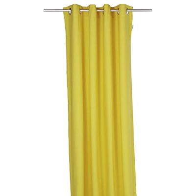Tom Tailor DOVE Gele Gordijn - 245 cm, Ogen Tom Tailor DOVE Gele Gordijn - 245 cm, Ogen