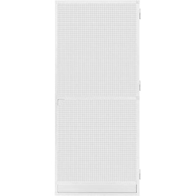 Schellenberg 70095 vliegengaas balkondeur, insectenbescherming deur Premium, aluminium frame, glasvezelweefsel, 120 x 240 cm, wit Schellenberg 70095 vliegengaas balkondeur, insectenbescherming deur Premium, aluminium frame, glasvezelweefsel, 120 x 240 cm, wit