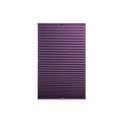 Blindecor Plissé zonder boren doorschijnend plissé voor ramen polyester 75 x 140 cm 607 violet Blindecor Plissé zonder boren doorschijnend plissé voor ramen polyester 75 x 140 cm 607 violet