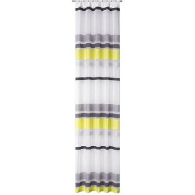 TOM TAILOR 580882 lusgordijn Ladybird 255 x 140 cm geel TOM TAILOR 580882 lusgordijn Ladybird 255 x 140 cm geel