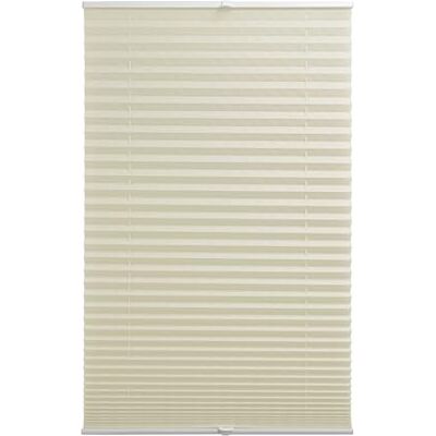 Blindecor Plissé zonder boren doorschijnend plissé voor ramen polyester 80 x 140 cm 602 beige Blindecor Plissé zonder boren doorschijnend plissé voor ramen polyester 80 x 140 cm 602 beige