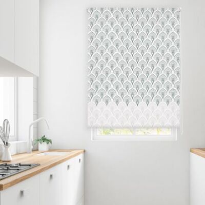 Blindecor Digitaal doorschijnend rolgordijn met digitale print, model Palmeral, 120 x 180 cm (B x H), stofgrootte 117 x 175 cm, rolgordijn Blindecor Digitaal doorschijnend rolgordijn met digitale print, model Palmeral, 120 x 180 cm (B x H), stofgrootte 117 x 175 cm, rolgordijn