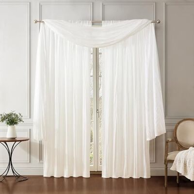 Elrene Home Fashions Athena Wit Elegant Gordijnset - Raamdecoratie Elrene Home Fashions Athena Wit Elegant Gordijnset - Raamdecoratie