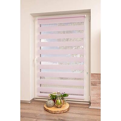 K-HOME Maringa Klemmfix - Roze Rolgordijnen 150x45cm K-HOME Maringa Klemmfix - Roze Rolgordijnen 150x45cm