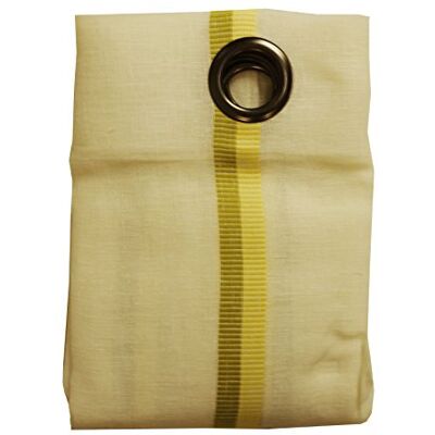 Linder 1165/80/375, gordijn met 8 ogen en design-slijpstaal, rond, polyester, linnen, geel/groen, 145 x 260 cm, appelgroen Linder 1165/80/375, gordijn met 8 ogen en design-slijpstaal, rond, polyester, linnen, geel/groen, 145 x 260 cm, appelgroen