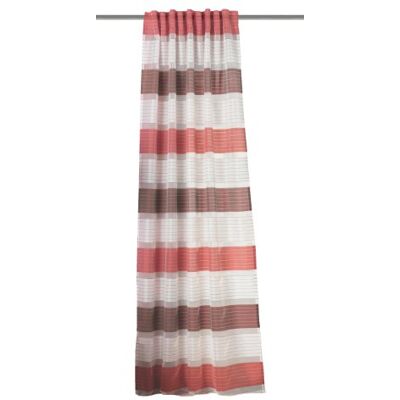 Home Fashion 85728-807 kant-en-klare sjaal decostof dwarsstrepen, rood / 245 x 140 cm Home Fashion 85728-807 kant-en-klare sjaal decostof dwarsstrepen, rood / 245 x 140 cm
