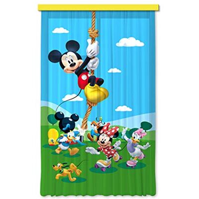 AG Design Mickey Mouse Gordijn - Gordijn/Rolgordijn AG Design Mickey Mouse Gordijn - Gordijn/Rolgordijn