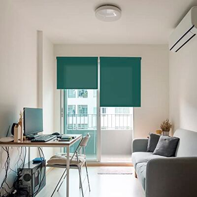 VIEWTEX Rolgordijn trends verkrijgbaar in verschillende maten en kleuren (turquoise, 105 x 250 cm) VIEWTEX Rolgordijn trends verkrijgbaar in verschillende maten en kleuren (turquoise, 105 x 250 cm)