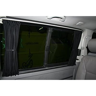 BREMER SITZBEZÜGE Gordijnen, zonwering, compatibel met VW T5 T6 T6.1 Caravelle lange wielstandaard met achterklep, zwart, campingaccessoires, camperaccessoires, gordijnset 713 BREMER SITZBEZÜGE Gordijnen, zonwering, compatibel met VW T5 T6 T6.1 Caravelle lange wielstandaard met achterklep, zwart, campingaccessoires, camperaccessoires, gordijnset 713