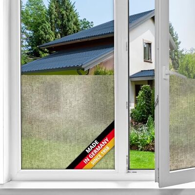 d-c-fix raamfolie Texido linnenlook 67,5 cm x 1,5 m statische privacyfolie met modern patroon voor glasoppervlakken zelfhechtend, ondoorzichtig, decoratief d-c-fix raamfolie Texido linnenlook 67,5 cm x 1,5 m statische privacyfolie met modern patroon voor glasoppervlakken zelfhechtend, ondoorzichtig, decoratief