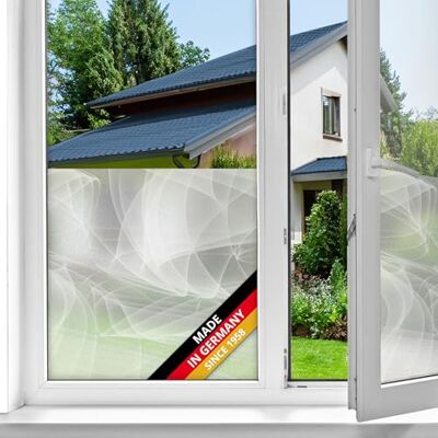 d-c-fix raamfolie Murano golvenpatroon 67,5 cm x 1,5 m statische privacyfolie met modern patroon voor glasoppervlakken zelfhechtend, ondoorzichtig, decoratief d-c-fix raamfolie Murano golvenpatroon 67,5 cm x 1,5 m statische privacyfolie met modern patroon voor glasoppervlakken zelfhechtend, ondoorzichtig, decoratief