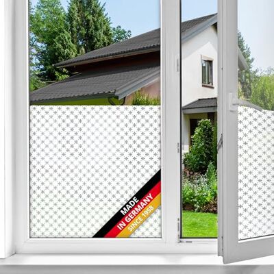 d-c-fix raamfolie Steeg Rasteroptik 67,5 cm x 1,5 m statische privacyfolie met modern patroon voor glasoppervlakken zelfhechtend, ondoorzichtig, decoratief d-c-fix raamfolie Steeg Rasteroptik 67,5 cm x 1,5 m statische privacyfolie met modern patroon voor glasoppervlakken zelfhechtend, ondoorzichtig, decoratief