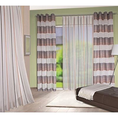 Home Fashion Kant-en-klare sjaal, stof, koper, 245 cm x 140 cm Home Fashion Kant-en-klare sjaal, stof, koper, 245 cm x 140 cm