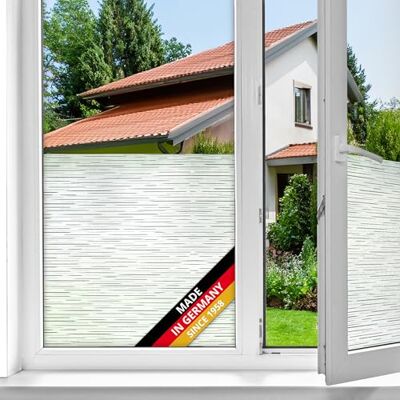 d-c-fix raamfolie Lubiana lijnpatroon 45 cm x 2 m Privacyfolie met modern patroon voor glasoppervlakken, zelfklevend, ondoorzichtig, decoratief d-c-fix raamfolie Lubiana lijnpatroon 45 cm x 2 m Privacyfolie met modern patroon voor glasoppervlakken, zelfklevend, ondoorzichtig, decoratief