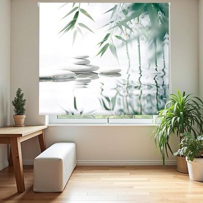Blindecor Digitaal Rolgordijn transparant bedrukt Familie Zen Model F-BAMBOOWATER 170 x 180 cm (breedte x hoogte) stofgrootte 166 x 175 cm rolgordijnen Blindecor Digitaal Rolgordijn transparant bedrukt Familie Zen Model F-BAMBOOWATER 170 x 180 cm (breedte x hoogte) stofgrootte 166 x 175 cm rolgordijnen