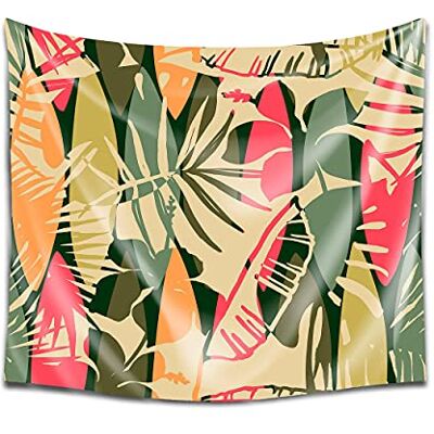 Dekoarte TP32 - Moderne Bloemen Polyester Wandtapijt 150x130cm Dekoarte TP32 - Moderne Bloemen Polyester Wandtapijt 150x130cm
