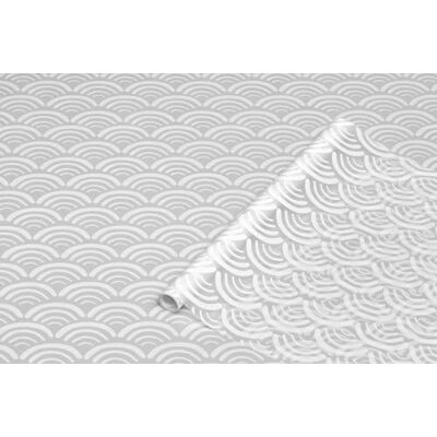 d-c-fix raamfolie Koya golvenpatroon 90 cm x 1,5 m statische privacyfolie met modern patroon voor glasoppervlakken zelfhechtend, ondoorzichtig, decoratief d-c-fix raamfolie Koya golvenpatroon 90 cm x 1,5 m statische privacyfolie met modern patroon voor glasoppervlakken zelfhechtend, ondoorzichtig, decoratief