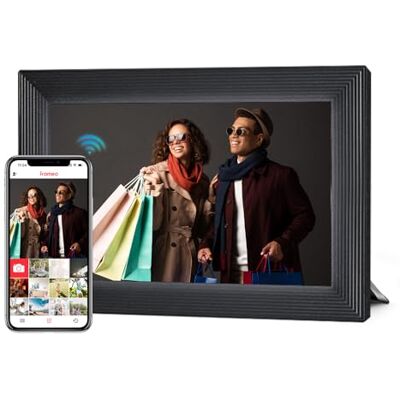 Moman WF11T Digitale fotolijst, 25,6 cm (10,1 inch), digitale fotolijst, wifi, digitale foto, touchscreen, 32 GB geheugen, automatische rotatie, delen van foto's en video's via app, ideaal als cadeau Moman WF11T Digitale fotolijst, 25,6 cm (10,1 inch), digitale fotolijst, wifi, digitale foto, touchscreen, 32 GB geheugen, automatische rotatie, delen van foto's en video's via app, ideaal als cadeau