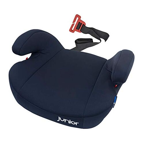 Petex Maja booster autostoel met ISOFIX bevestigingssysteem ECE groep 3, kinderen van ca. 7-12 jaar 22-36 kg, zwart