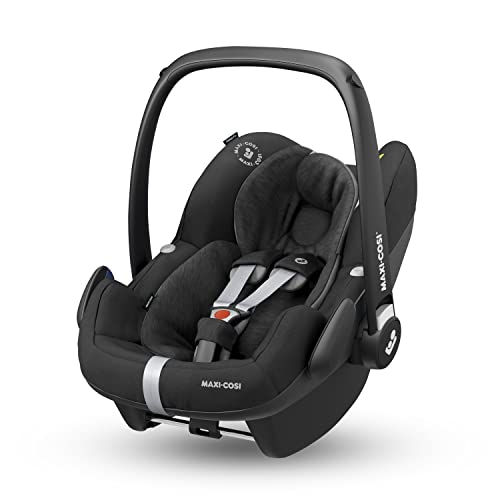 Maxi-Cosi Pebble Pro i-Size, Babyautostoeltje, 0 12 maanden, 45 tot 75 cm,  Baby Autostoel, Autostoeltje voor Pasgeborenen, Essential Black