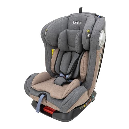 Petex 44441118 kinderzitje King 411 ISOFIX HDPE conform ECE R44/04, grijs