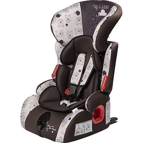 Disney The Pooh autostoel Isofix groep 1/2/3, bruin