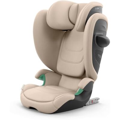 Cybex Gold Autostoeltje Solution G2 Comfort, Almond Beige Geschikt voor kinderen van 3 tot 12 jaar, 100-150 cm, maximaal 50 kg, voor auto's met of zonder ISOFIX, compact opvouwbaar Cybex Gold Autostoeltje Solution G2 Comfort, Almond Beige Geschikt voor kinderen van 3 tot 12 jaar, 100-150 cm, maximaal 50 kg, voor auto's met of zonder ISOFIX, compact opvouwbaar