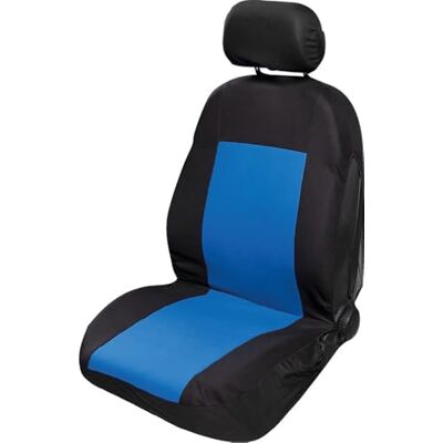 START Autostoelhoes - Zwart/Blauw Beschermt Voorkantstoel START Autostoelhoes - Zwart/Blauw Beschermt Voorkantstoel