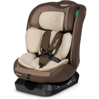 Lionelo Aart i-Size Autostoel 0-36 kg (40-150 cm), Groep 0/1/2/3 Kinderzitje 0-12 Jaar, RWF tot 105 cm & Voorwaarts, 14x Verstelbare Hoofdsteun, 5-Puntsgordel, Zijbescherming, Ademend Stoffen, Beige Lionelo Aart i-Size Autostoel 0-36 kg (40-150 cm), Groep 0/1/2/3 Kinderzitje 0-12 Jaar, RWF tot 105 cm & Voorwaarts, 14x Verstelbare Hoofdsteun, 5-Puntsgordel, Zijbescherming, Ademend Stoffen, Beige