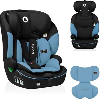 Lionelo Levi i-Size Autostoel Groep 1/2/3 (76-150 cm – 9-36 kg) Kinderzitje 1-12 Jaar – met 5-Puntsgordel – 10-standen Verstelbare Hoofdsteun Memory Foam – Zijbescherming – Ademend Comfort – Blauw Lionelo Levi i-Size Autostoel Groep 1/2/3 (76-150 cm – 9-36 kg) Kinderzitje 1-12 Jaar – met 5-Puntsgordel – 10-standen Verstelbare Hoofdsteun Memory Foam – Zijbescherming – Ademend Comfort – Blauw