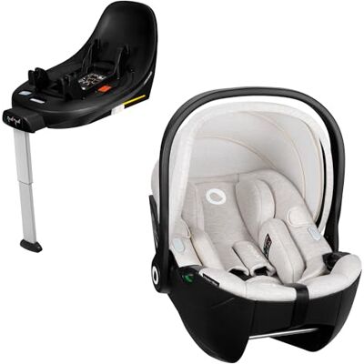 Lionelo Moxie i-Size Set: Baby Autostoeltje, + ISOFIX Basis, 40-87 cm (0-13 kg) Groep 0+, R129, 360° Draaibaar, Ademende Bamboe Bekleding, Lichtgewicht, 3-Puntsgordel Holmbergs, Zijbescherming Lionelo Moxie i-Size Set: Baby Autostoeltje, + ISOFIX Basis, 40-87 cm (0-13 kg) Groep 0+, R129, 360° Draaibaar, Ademende Bamboe Bekleding, Lichtgewicht, 3-Puntsgordel Holmbergs, Zijbescherming