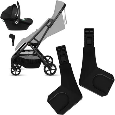 Lionelo Tansi Autostoel Adapter Kinderwagen, Set Autostoeladapters Kinderwagen, Travel System Adapter, Bevestiging op Het Frame zonder Zitje Verwijderen, Snelle Bevestiging, Voor Travel System Lionelo Tansi Autostoel Adapter Kinderwagen, Set Autostoeladapters Kinderwagen, Travel System Adapter, Bevestiging op Het Frame zonder Zitje Verwijderen, Snelle Bevestiging, Voor Travel System