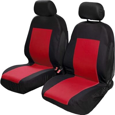 START paar Stoelhoezen Saturn Kleur Zwart/rood START paar Stoelhoezen Saturn Kleur Zwart/rood