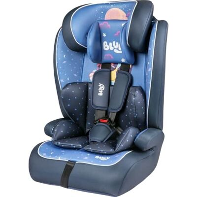 Tataway Bluey 76-150 i-Size R129 autostoeltje voor kinderen, verstelbaar met verstelbare hoofdsteun en 5-puntsgordels Tataway Bluey 76-150 i-Size R129 autostoeltje voor kinderen, verstelbaar met verstelbare hoofdsteun en 5-puntsgordels