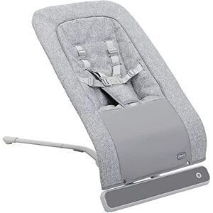 Chicco Relax Rhythm'n'sound Wipstoel Baby met Muziek en Geluiden Verstelbare Rugleuning Wiegt de Baby Compact Design Opvouwbaar Schommelstoel 71 x 41 x 47.5 cm Asgrijs