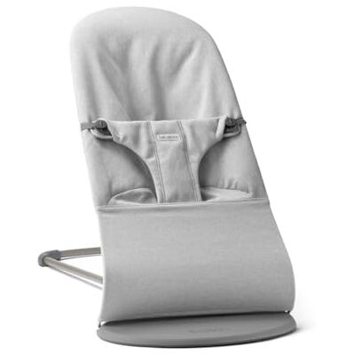 BabyBjörn Wipstoeltje Bliss, Geweven gemêleerd, Lichtgrijs BabyBjörn Wipstoeltje Bliss, Geweven gemêleerd, Lichtgrijs